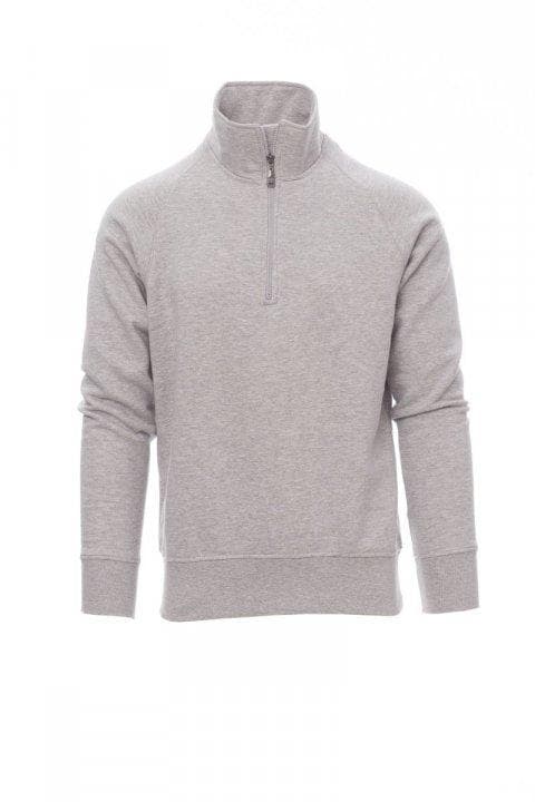 Sudadera lisa con media cremallera, modelo MIAMI+ (sudadera o jersey para personalizar)